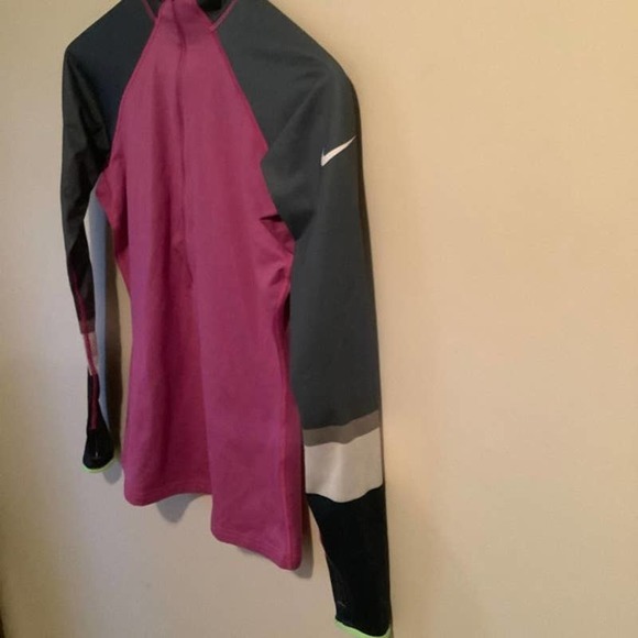 Nike Pro Dri-Fit Womens Long Sleeve Half Zip Running Performance Jacket Size S - Picture 4 of 12